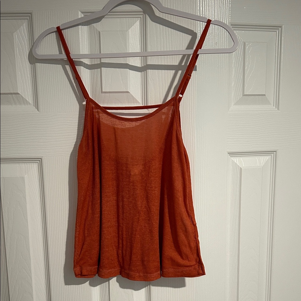 Women's Orange Tank Top